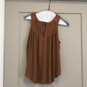 American eagle rust colored tank top